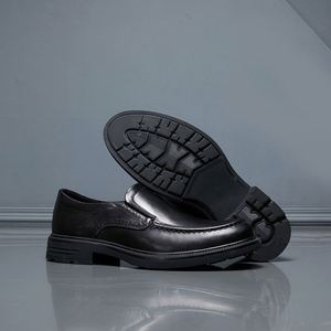 Nuevos Mocasines de Hombre 2025, Estilo Retro Británico, Cierre con Cordones, Transpirables, Antideslizantes, Ligeros, Parte Superior de Cuero Genuino - Product Image 6