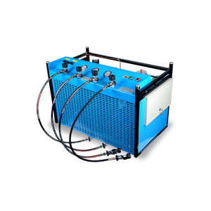 เครื่องตรวจจับความรั่วไหลของก๊าซอุตสาหกรรม 30Mpa พร้อมปั๊มลมแรงดันสูง 200 ลิตร, ถังบรรจุก๊าซ RZK200-AM Hi - Product Image 1