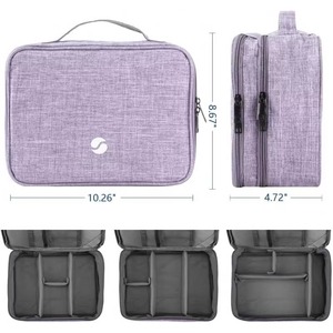 Sac de voyage pour appareils électroniques extra large, certifié BSCI, double couche, grande capacité, avec bandoulière - Product Image 5