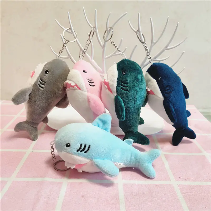 15cm New Blue Shark peluche bambola balena farcito peluche animali marini cuscino bambini bambini regalo di compleanno