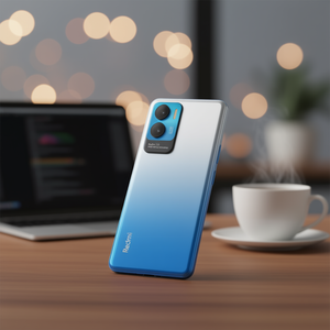 Funda Protectora Azul Plateada para Redmi Note 11 4G - Product Image 2