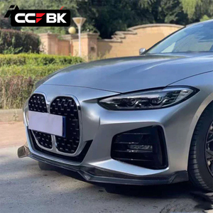 Pour <span class=keywords><strong>BMW</strong></span> G22 G23 M Sport 420i <span class=keywords><strong>420d</strong></span> 430i 430d 440i 440d <span class=keywords><strong>2020</strong></span>-2026 Extension de lèvre de spoiler avant en carbone sec - Product Image 5