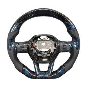 Volante personalizado de fibra de carbono LED de cuero de gran oferta apto para <span class=keywords><strong>Honda</strong></span> <span class=keywords><strong>Civic</strong></span> Accord 2025 Inspire 11th 2024 2023 2022 - Product Image 2