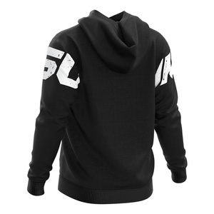 Nouvelle Collection – Manteau de Sport Homme à Capuche pour Entraînement en Extérieur, Manches Longues, Tendance, OEM/ODM – Vêtements de Fitness pour Hommes - Product Image 2