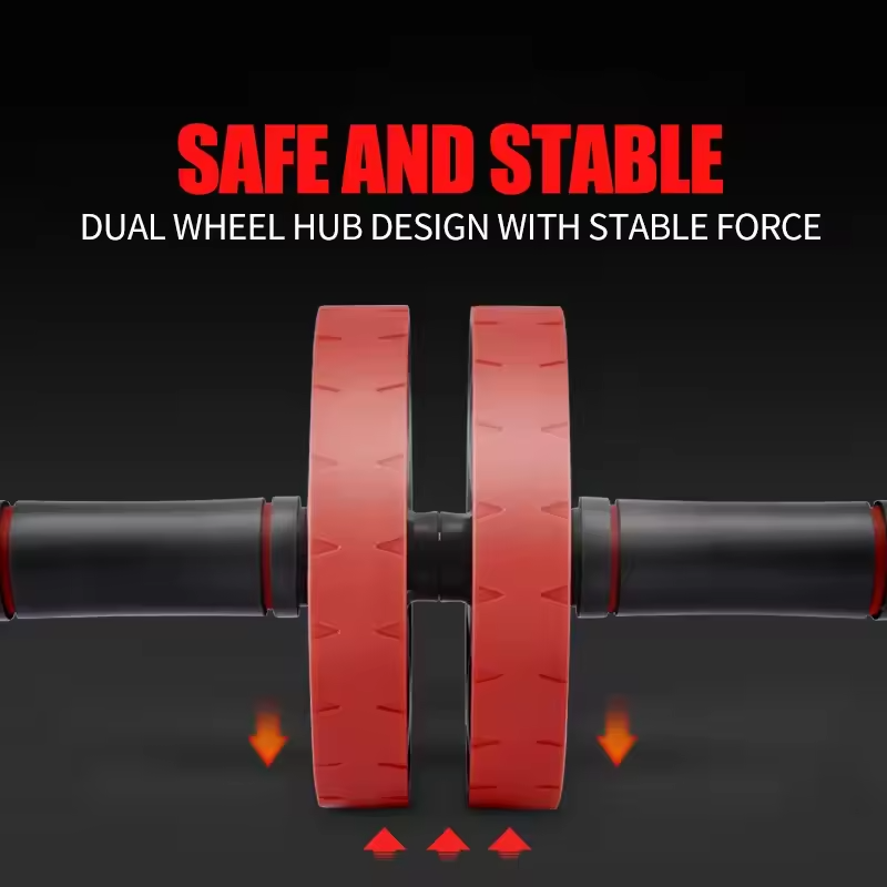China Supplier Bodybuilding Abdominal Wheel Roller Dual Purpose Wheels ...