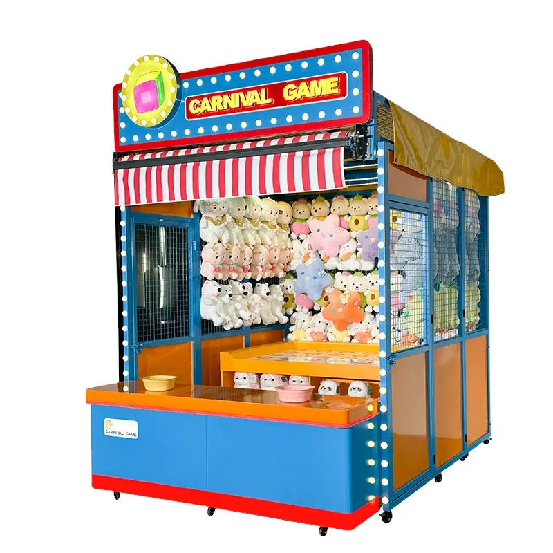 Outdoor Entertainment Interactieve Carnaval Game Booth Commerciële Volwassen Carnaval Ritten Open Voor Verkoop
