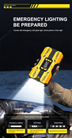 Kit d'urgence hivernal 6400 mAh 1000 A de crête, démarreur de voiture portable, booster de batterie automobile, compresseur d'air pour camion et diesel