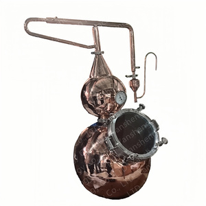Photos réelles du fabricant, alambics en cuivre pur pour la distillation de l'<span class=keywords><strong>alcool</strong></span> et des huiles essentielles - Product Image 1