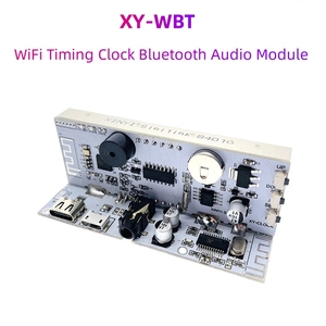 Placa decodificadora BT XY-WBT, módulo de audio estéreo BT, reloj con wifi, sincronización automática de hora - Product Image 2