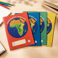 Cahier d'exercices scolaire africain à succès, pages intérieures agrafées, couverture personnalisée, fournisseur de cahiers d'exercices pour usage quotidien des étudiants