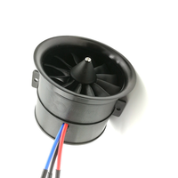 Ventilateur à conduit électrique DoBoFo EDF 70mm12 lames pour modèle d'avion à moteur RC, moteur à réaction