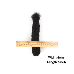 Extensions de cheveux humains Remy indiens en gros, <span class=keywords><strong>dreadlocks</strong></span>, mèches jumbo pour hommes - Product Image 5