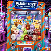 Article populaire : Peluche de 8 pouces, jouet mignon de dessin animé, idéal pour les machines à griffes, vente en gros, livraison directe prise en charge