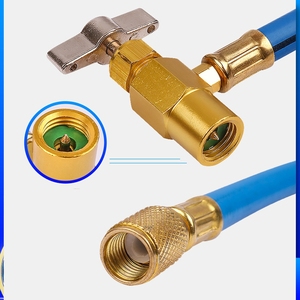 Outils <span class=keywords><strong>de</strong></span> climatiseur <span class=keywords><strong>de</strong></span> jauge <span class=keywords><strong>de</strong></span> tuyau <span class=keywords><strong>de</strong></span> charge <span class=keywords><strong>de</strong></span> réfrigérant <span class=keywords><strong>de</strong></span> <span class=keywords><strong>voiture</strong></span> bleue <span class=keywords><strong>pour</strong></span> l'outil <span class=keywords><strong>de</strong></span> climatisation <span class=keywords><strong>de</strong></span> véhicule <span class=keywords><strong>de</strong></span> <span class=keywords><strong>Recharge</strong></span> Fréon R134 - Product Image 6