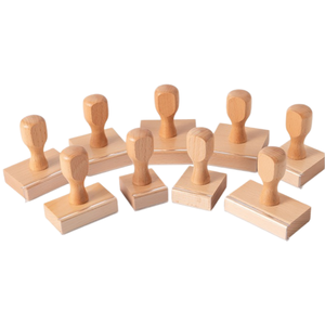 Sello de Goma Cuadrado/Rectangular de Madera con Almohadilla de Tinta para DIY, Cuadernos, Oficina, Negocios, <span class=keywords><strong>Abogados</strong></span> - Product Image 4