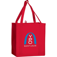 Sacs d'épicerie non tissés à coudre extra-larges Sac fourre-tout réutilisable non tissé écologique et robuste