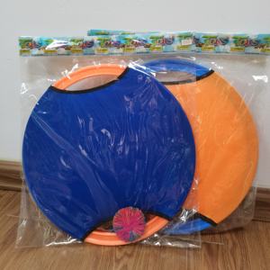 Ballon de pagaie en PVC pour l'<span class=keywords><strong>extérieur</strong></span> Anneau rebondissant Lancer Catch Training Fun Elastic Interactive Cooperative Game for Parents and Children - Product Image 5