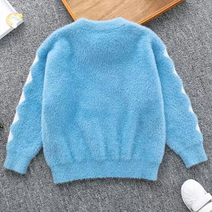 เสื้อสเวตเตอร์คอเต่าเด็ก ลายการ์ตูน ผ้าฝ้าย สำหรับฤดูหนาว ฤดูใบไม้ร่วง และฤดูใบไม้ผลิ สวมใส่สบายๆ - Product Image 4