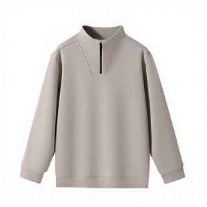 Sweat-shirt tendance à capuche et fermeture éclair, 100 % polyester, personnalisé, unisexe, coupe oversize, automne, anti-rétrécissement, respirant, écologique, 350g - Product Image 1