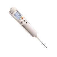 Stock Wholesale Testo106 Food Temperature Meter IP67 Compact Accurate LCD Digital Thermometer
