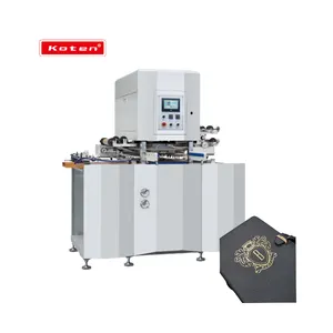Machine d'impression automatique de feuille machine d'estampage à chaud de feuille à couverture rigide machine d'impression pour papier de feuille d'aluminium