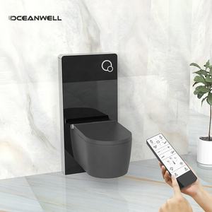 Intelligent Inodoro Wc Sanitaire Entièrement Électronique <span class=keywords><strong>Salle</strong></span> <span class=keywords><strong>de</strong></span> <span class=keywords><strong>Bain</strong></span> Intelligente Haut <span class=keywords><strong>de</strong></span> Gamme <span class=keywords><strong>Céramique</strong></span> Toilette Murale Suspendue - Product Image 2