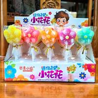 Wholesale Halal Certified Fruity Sugar Hard & Soft Candy Children's Lollipop Snack Box 450g