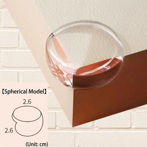 Paquete de 8 Protectores de Esquinas para Bebés de Alta Calidad, Protector Transparente de PVC para Uso Doméstico, Modelo YB-P31 - Product Image 5