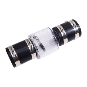 <span class=keywords><strong>Clapet</strong></span> <span class=keywords><strong>anti</strong></span>-<span class=keywords><strong>retour</strong></span> silencieux transparent pour pompe à eaux usées ou à puisard-2 pouces, pinces en acier inoxydable pour un écart de 7 à 1/4 pouces en <span class=keywords><strong>PVC</strong></span> Schedule <span class=keywords><strong>40</strong></span> de 2 pouces, <span class=keywords><strong>clapet</strong></span> <span class=keywords><strong>anti</strong></span>-<span class=keywords><strong>retour</strong></span> silencieux - Product Image 1