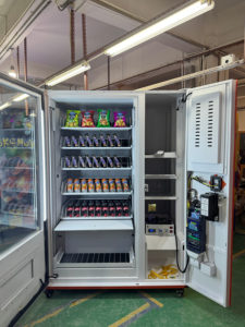 Máquina Expendedora de Snacks con Lector de Tarjetas, Refrigerada, para Pringles, Gran Capacidad de Almacenamiento, Ahorro de Energía, Acero Inoxidable Europeo, SDK, <span class=keywords><strong>Nube</strong></span> - Product Image 4