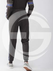 Pantalons de jogging pour femmes, polaire en coton mélangé avec coupe côtelé et poches latérales, vente en gros, - Product Image 3