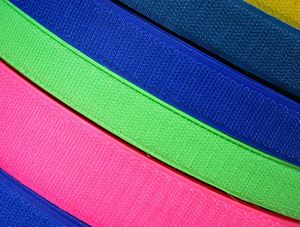 Bande auto-agrippante 100 % nylon 38 mm 40 mm 50 mm, souple, 280 couleurs, double nylon auto-adhésif pour usine de confection sur mesure - Product Image 3