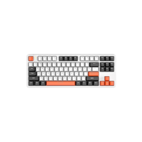 Clavier mécanique 87 touches Fashion 75% 80% avec rétroéclairage LED RGB, clavier gamer filaire ergonomique mini pour jeux