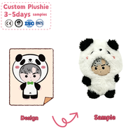 Peluche Kawaii Personalizzato, Giocattolo in Peluche su Misura, Bambole in Peluche Personalizzate 10cm