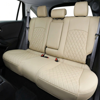 Pelindung Jok Mobil Universal Full Set Bahan Kulit untuk SUV Truk Tahan Lama Tahan Segala Cuaca Pengiriman Cepat Grosir