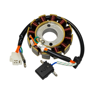 Bobina de Estator de Magneto para Motocicleta Compatible con GY6 125-12 GY6 150-12 WH150, Conjunto de Repuesto Eléctrico - Product Image 3