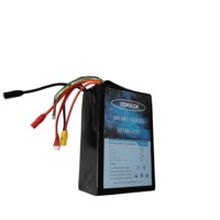 YDPACK 12S 43.8V 35000mAh Baterai Lipo Semi-Solid 320Wh/kg Densitas Energi Tinggi Lithium Ion Paket Baterai Drone FPV UAV