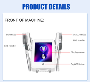 Mesin Stimulator otot 2 pegangan EMS portabel terbaru - Product Image 6
