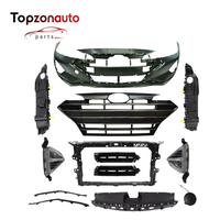 Topzonauto para Hyundai Elantra 2020, Parachoques Delantero Nuevo de Alta Calidad, Kit de Carrocería KEBEL, Piezas de Auto Originales 86511F2AA0, Mejora