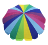 <span class=keywords><strong>Parasol</strong></span> de plage moderne TNT Jumbo Rainbow de 2,25 m, <span class=keywords><strong>grand</strong></span> <span class=keywords><strong>parasol</strong></span> d'extérieur pour hôtel, patio, avec inclinaison, protection solaire <span class=keywords><strong>multicolore</strong></span> pour jardin, piscine - Product Image 6