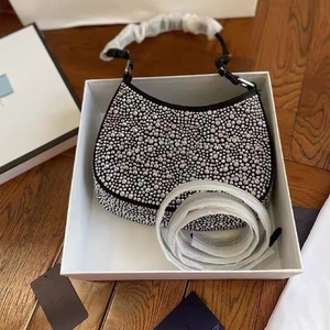 Nouveaux sacs à main en cuir, petite pochette entièrement ornée <span class=keywords><strong>de</strong></span> diamants, <span class=keywords><strong>sac</strong></span> <span class=keywords><strong>de</strong></span> <span class=keywords><strong>soirée</strong></span>, sacs à main pour femmes, sacs à bandoulière pour femmes - Product Image 1