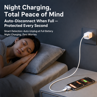 Déconnexion automatique à charge complète, alimentée par l'IA, pour smartphones et tablettes, emballage en PVC, conditionné en boîte
