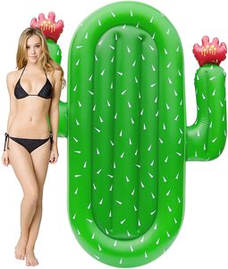 Lớn PVC Inflatable xương rồng hồ bơi <span class=keywords><strong>Float</strong></span> cho người lớn nước Đảng hồ bơi nổi Ride-Ons nước chơi Thiết bị hồ bơi <span class=keywords><strong>Float</strong></span> giường - Product Image 1