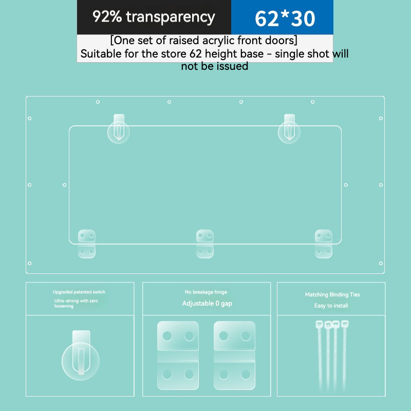 ประตูหน้ายก62 Gogi รวมอุปกรณ์เสริม