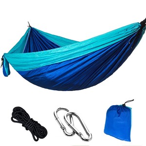 <span class=keywords><strong>Hamac</strong></span> double d'extérieur pour étudiants et adultes Chaise berçante anti-renversement avec parachute en nylon pour dortoir et camping - Product Image 3