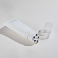 Tubes souples en plastique PE personnalisés de 150 ml et 200 ml avec 5 billes de massage en acier inoxydable pour crème de soin multi-usages