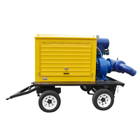 Pompe à eau haute pression diesel 50 CV à grand débit (200-250 m³/h) pour l'irrigation agricole et le drainage des inondations – Approvisionnement direct usine