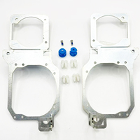 Autres accessoires d'éclairage de voiture Adaptateur de cadre de projecteur LED pour 2006-2010 Chevrolet Captiva Support de montage pour projecteur de phare