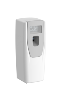 Distributeur automatique de désodorisant à piles Fonction de pulvérisation pratique Canette rechargeable pour diffuseur d'arômes de toilettes d'hôtel