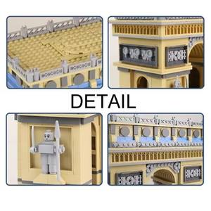 قوالب لعبة شهيرة ماركة Wange Street View 5223 RIS <span class=keywords><strong>ARC</strong></span> DE TRIOUMPHE لعبة مكعبات بناء هيكلية تعليمية - Product Image 3